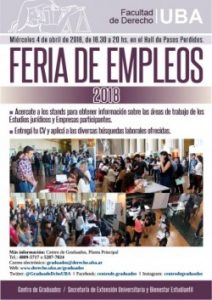 Feria de empleos 2018