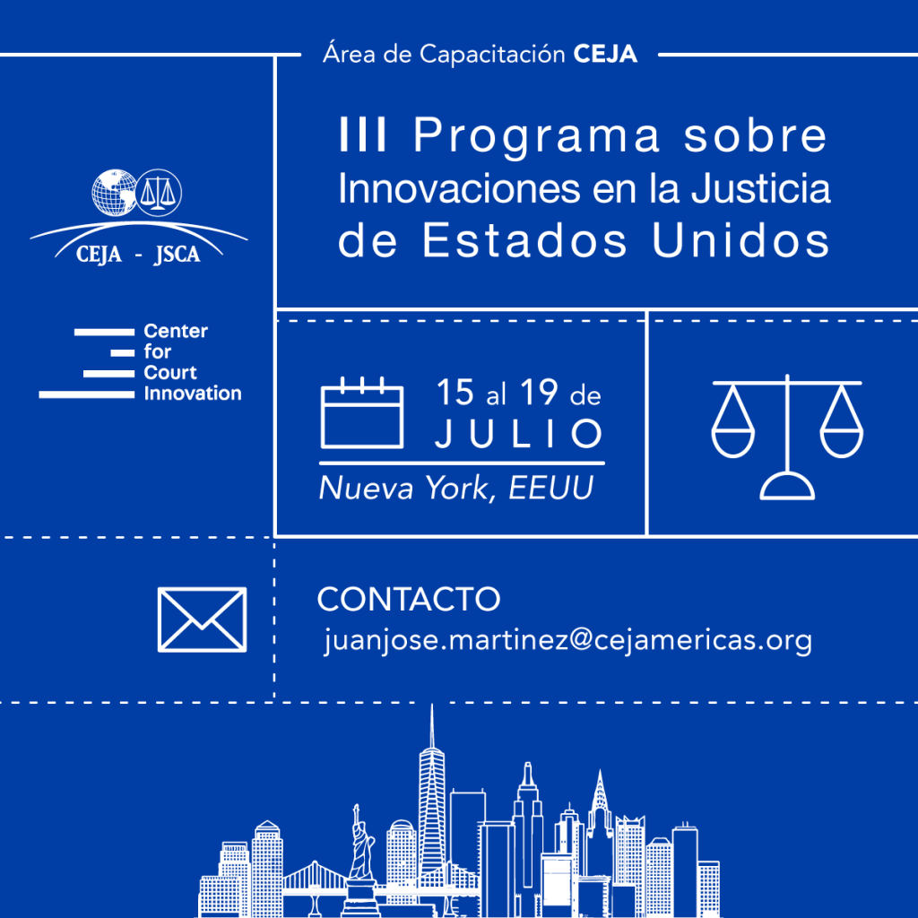 Innovación a la justicia