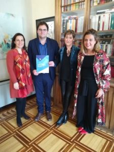 Carmen Pérez Andujar, Manel Atseria, Victoria Ortega Benito y Sara Molina Pérez-Tomé