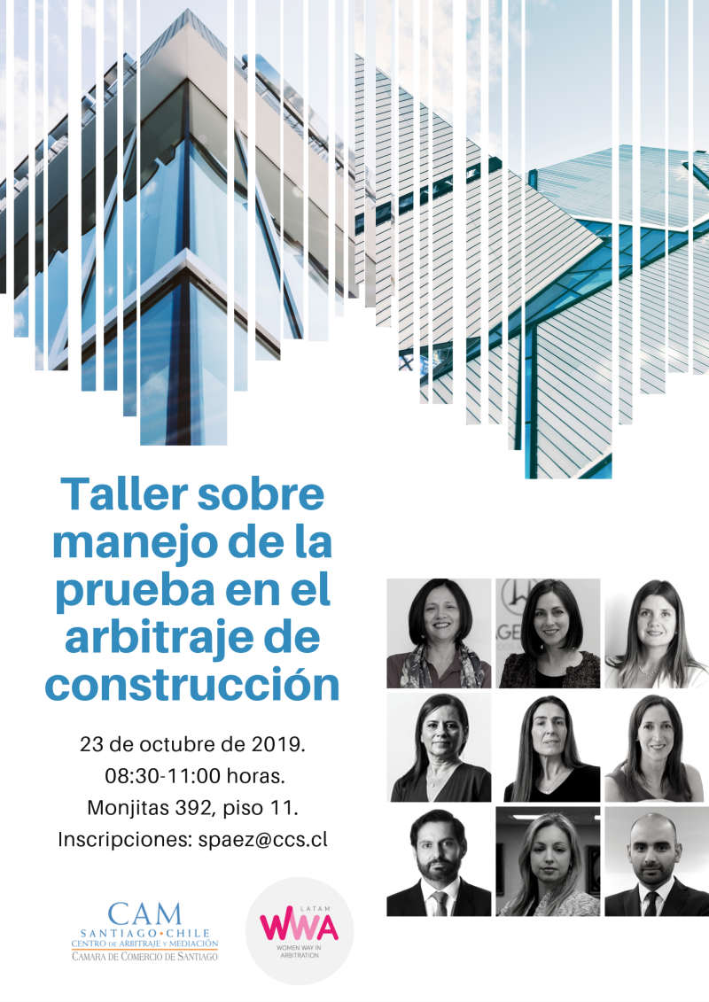 prueba arbitraje construcción
