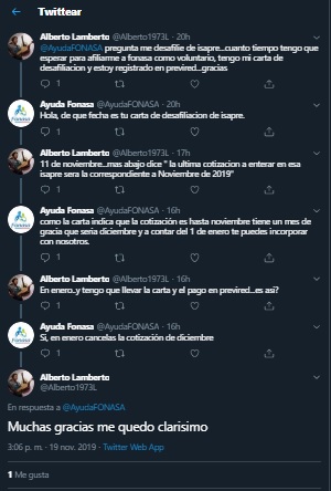 Ejemplo Lenguaje Claro Fonasa