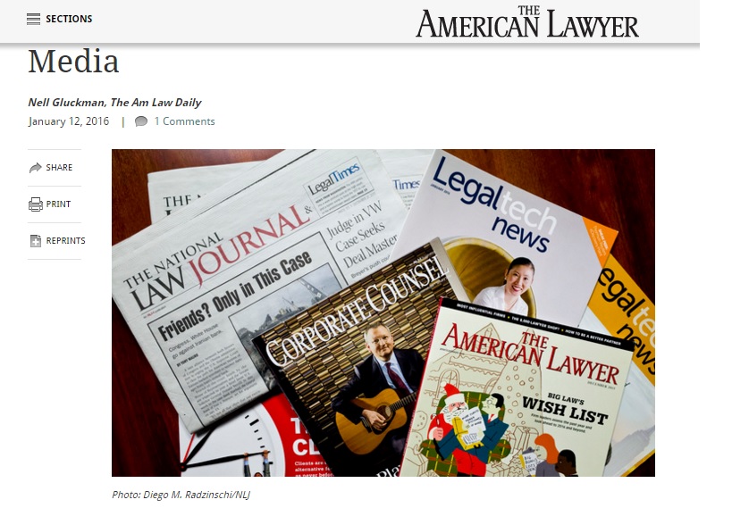 Editorial ALM de EE.UU. compra revista inglesa Legal Week