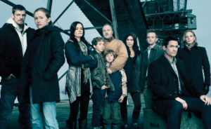Poster de la serie nortemaericana The Killing basada en la serie danesa Forbrydelsen.