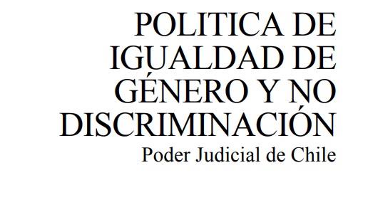 Corte Suprema de Chile da a conocer política de igualdad de género y no discriminación
