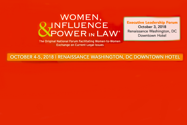 Woman, Influence & Power in Law, en octubre
