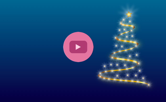 Videos y tarjetas animadas: los saludos de fin de año