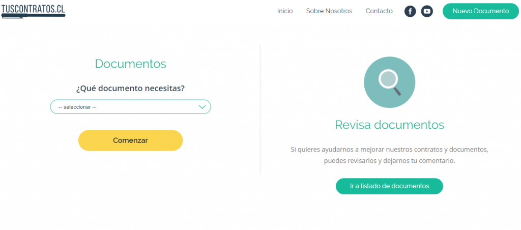 Tuscontratos.cl: documentos legales gratuitos a un click