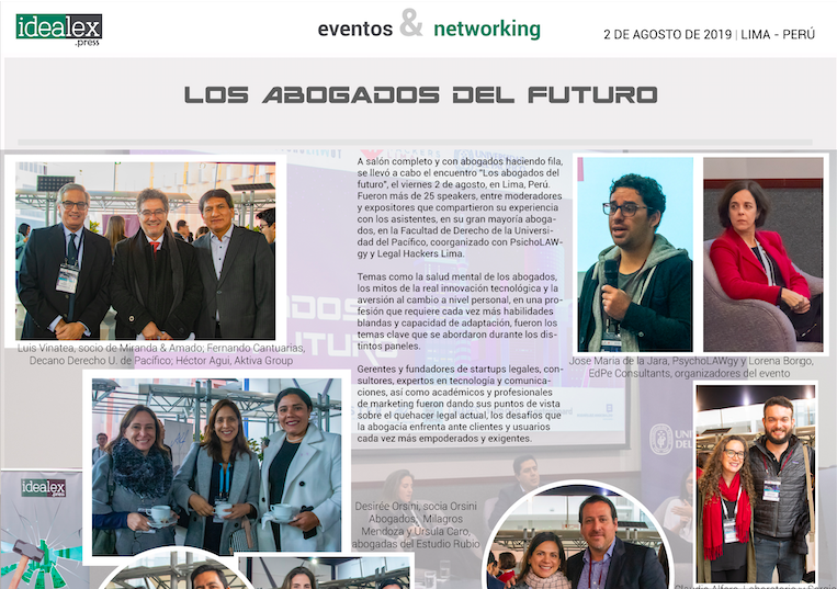 Eventos & Networking: «Los abogados del Futuro»