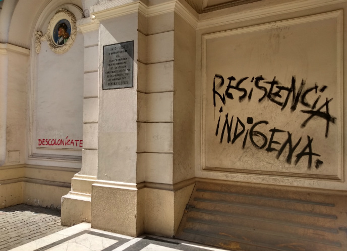 descolonizate-resistencia-indigena-idealex-press crisis en Chile