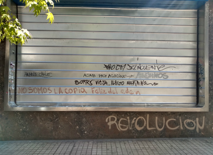 no-somos-la-copia-feliz-del-eden-idealex-press crisis en Chile
