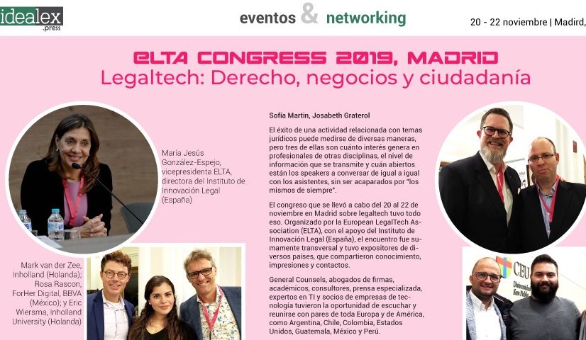 Eventos & Networking: ELTA Congress 2019, Madrid