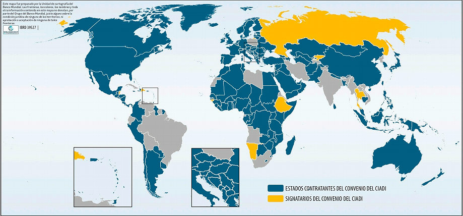 CIADI estadísticas