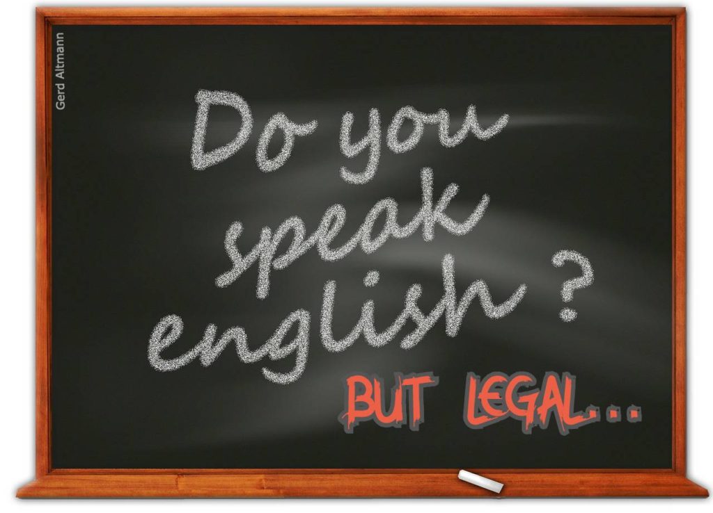 Clases de inglés legal online