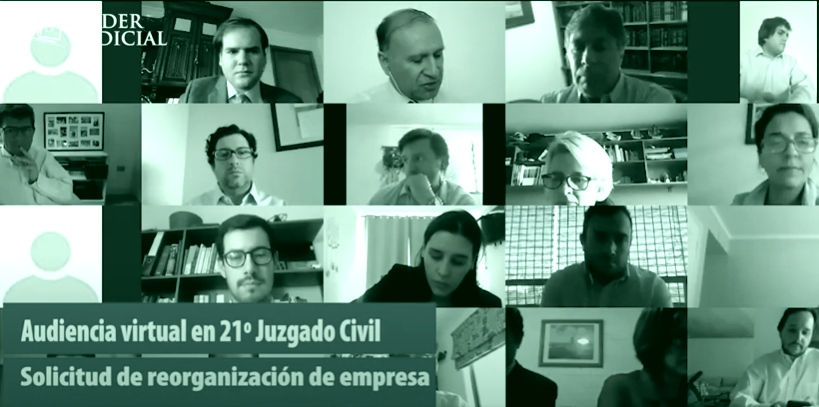 junta de acreedores virtual