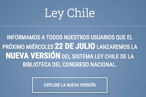 nueva versión ley chile