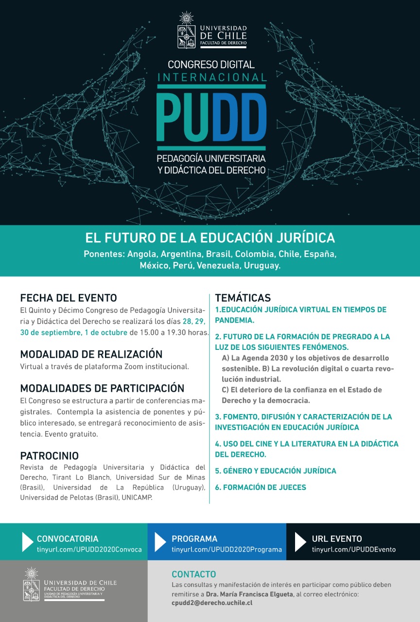 Congreso Internacional Pedagogía Universitaria y Didáctica del Derecho