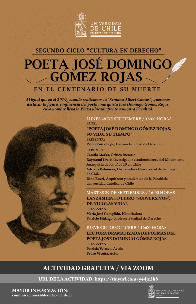 Segundo Ciclo Cultural Facultad Derecho UdeChile
