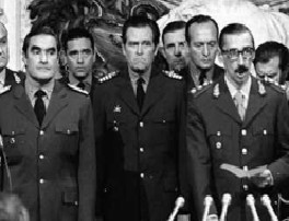 Crisis política: Fotografía de Jorge Rafael Videla