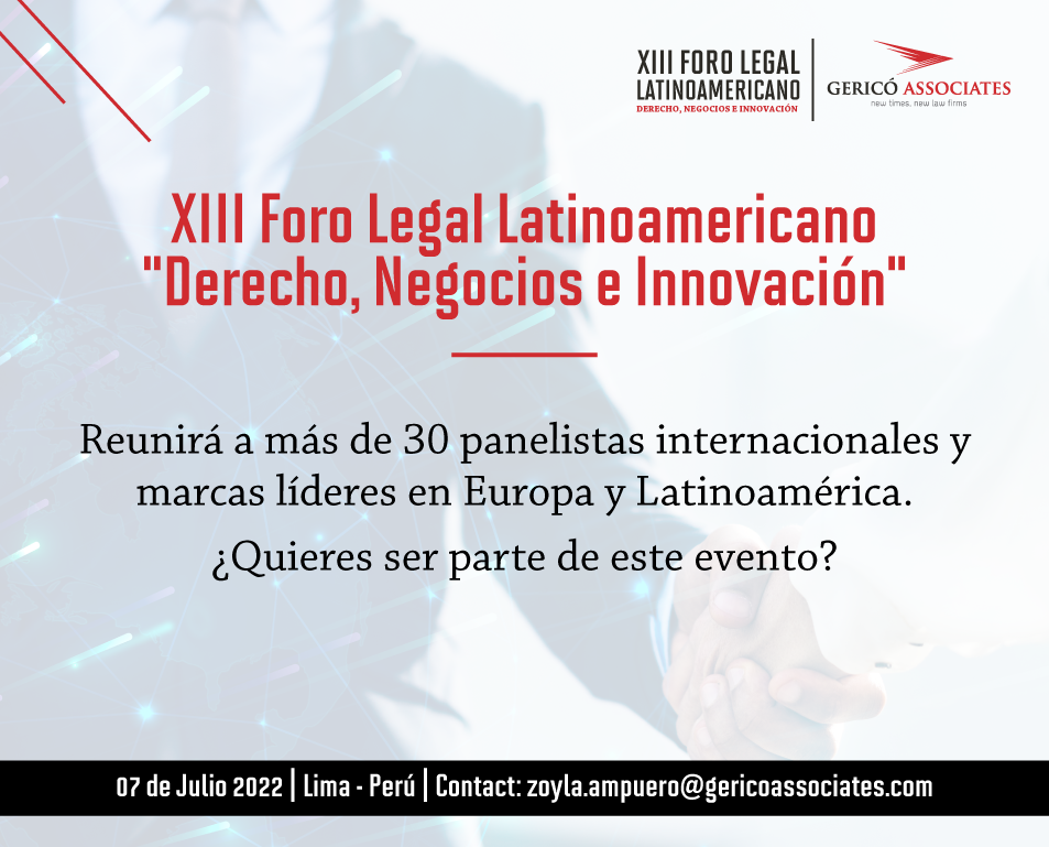 ¡Participa en el XIII Foro Legal Latinoamericano!