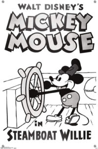 Mickey Mouse in Steamboat Willie