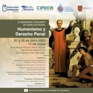 Afiche del XI Seminario Conjunto de Derecho Penal