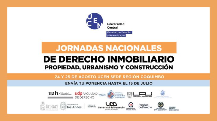 Se realizarán las primeras Jornadas Nacionales de Derecho Inmobiliario en Chile