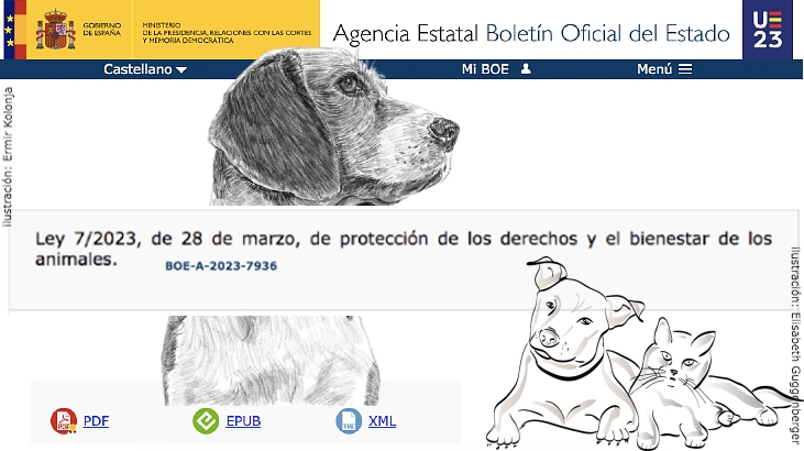 Ley de protección de animales en España obliga a tomar un seguro
