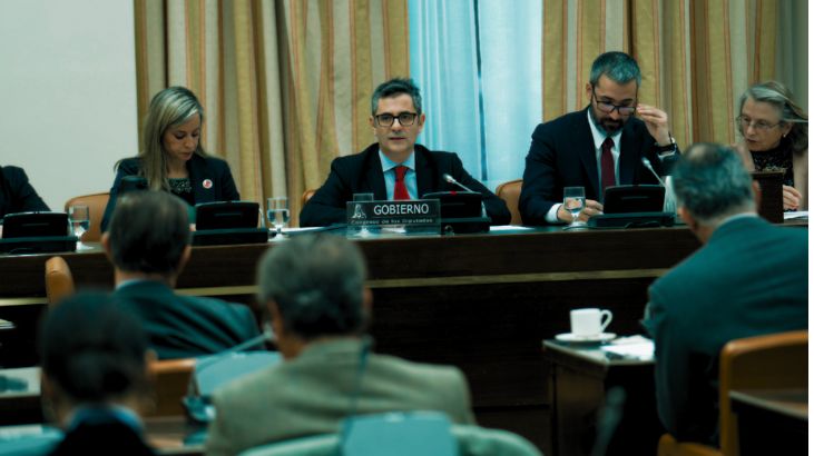 Las prioridades del ministro Bolaños para la justicia española en 2024