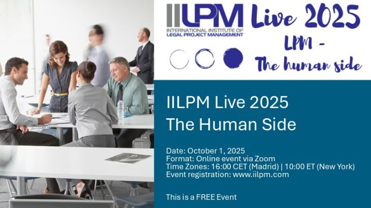 IILPM Live 2025 – The Human Side se realizará el 1 de octubre