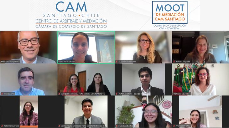 Universidad Católica de Valparaíso gana 1er Moot de Mediación Civil y Comercial del CAM Santiago
